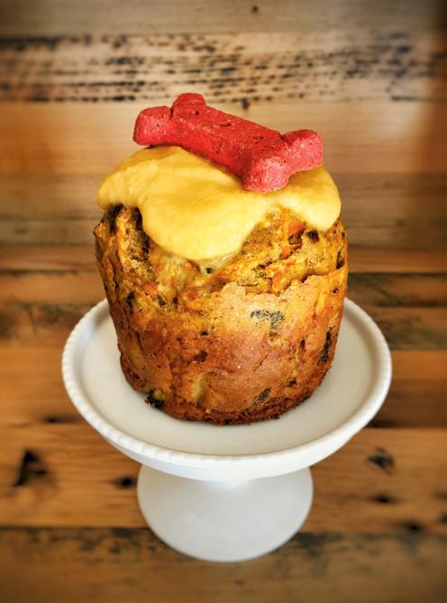 Gâteau aux carottes pour chien RICARDO