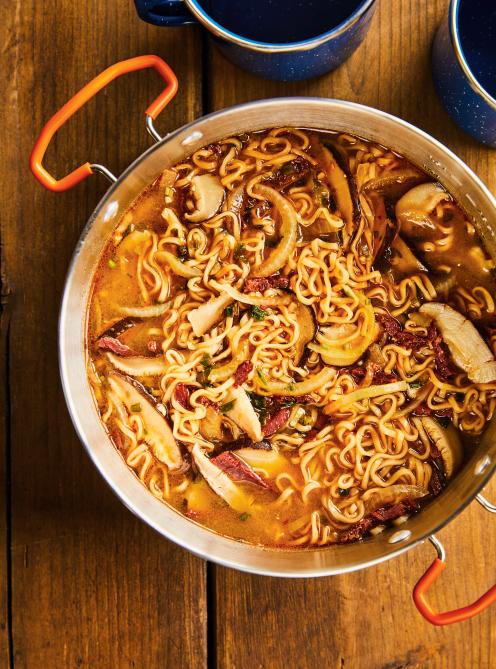 Soupe Ramen Au Jerky De Boeuf Et Aux Champignons RICARDO