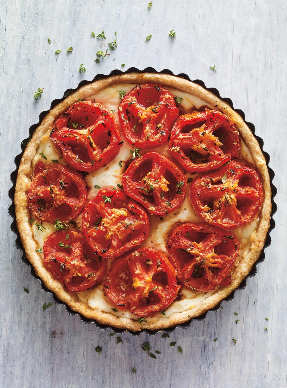 Tarte Sal E Au Fromage Et Aux Tomates Confites Ricardo