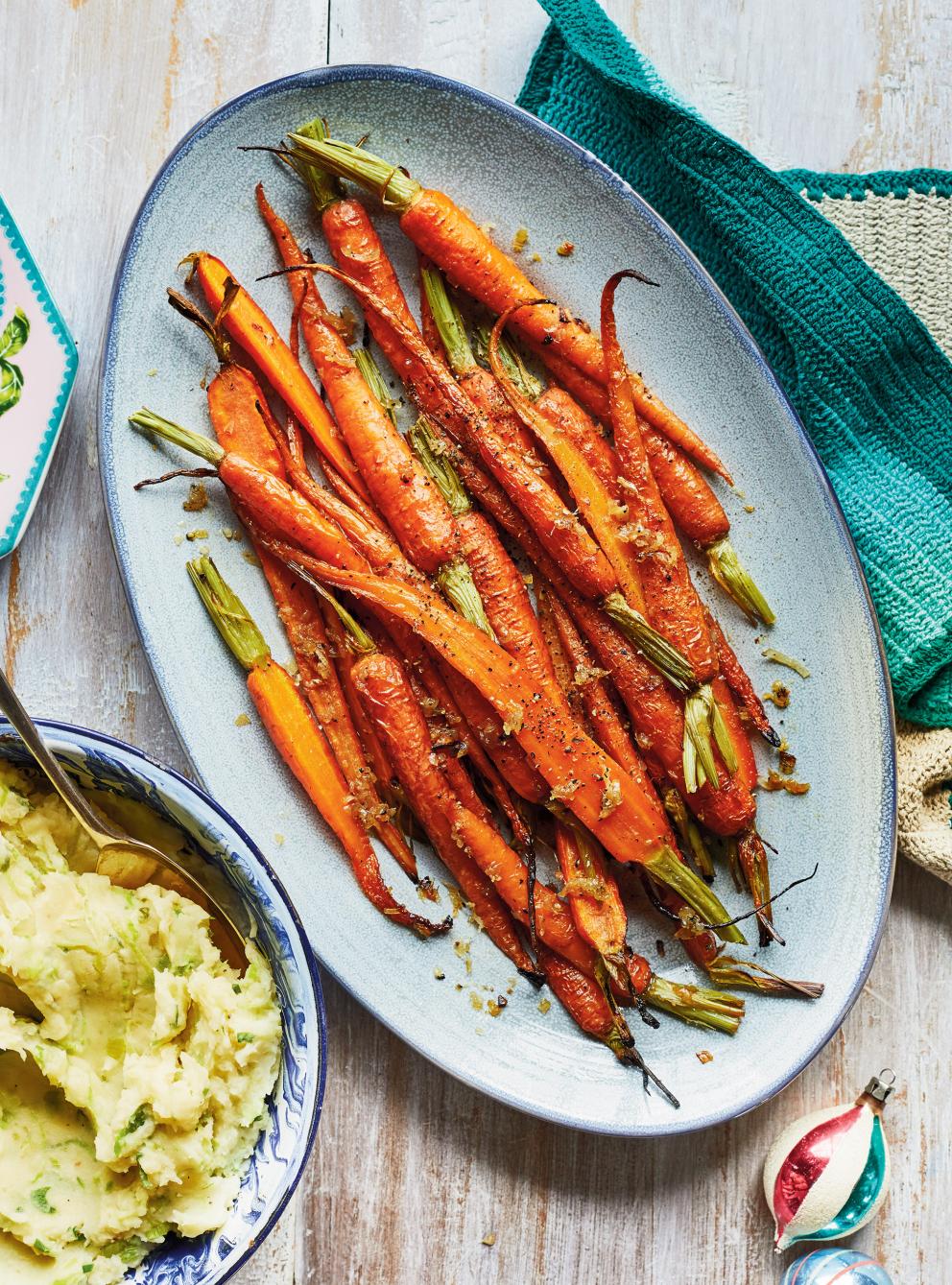 Carottes rôties au gingembre et au miel RICARDO