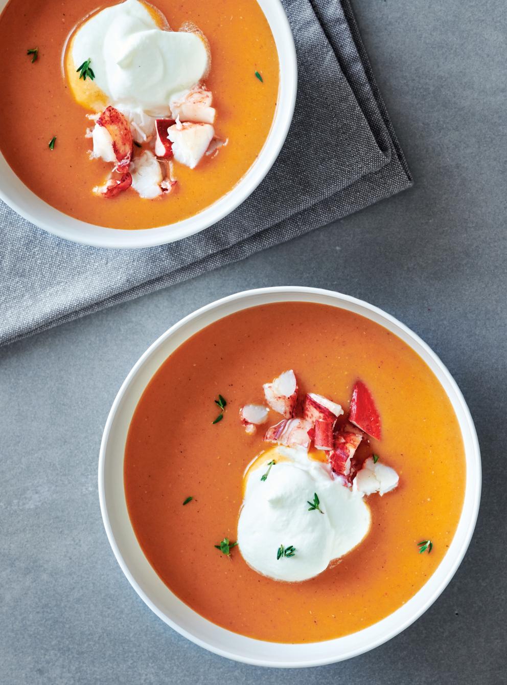 Bisque De Homard Simplifi E Ricardo