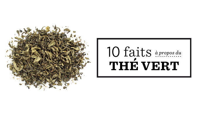 10 faits à propos du thé vert