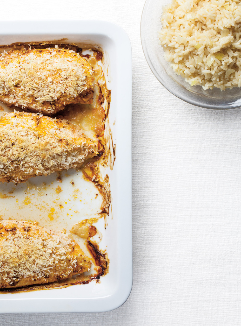 Parmesan-Crusted Chicken 