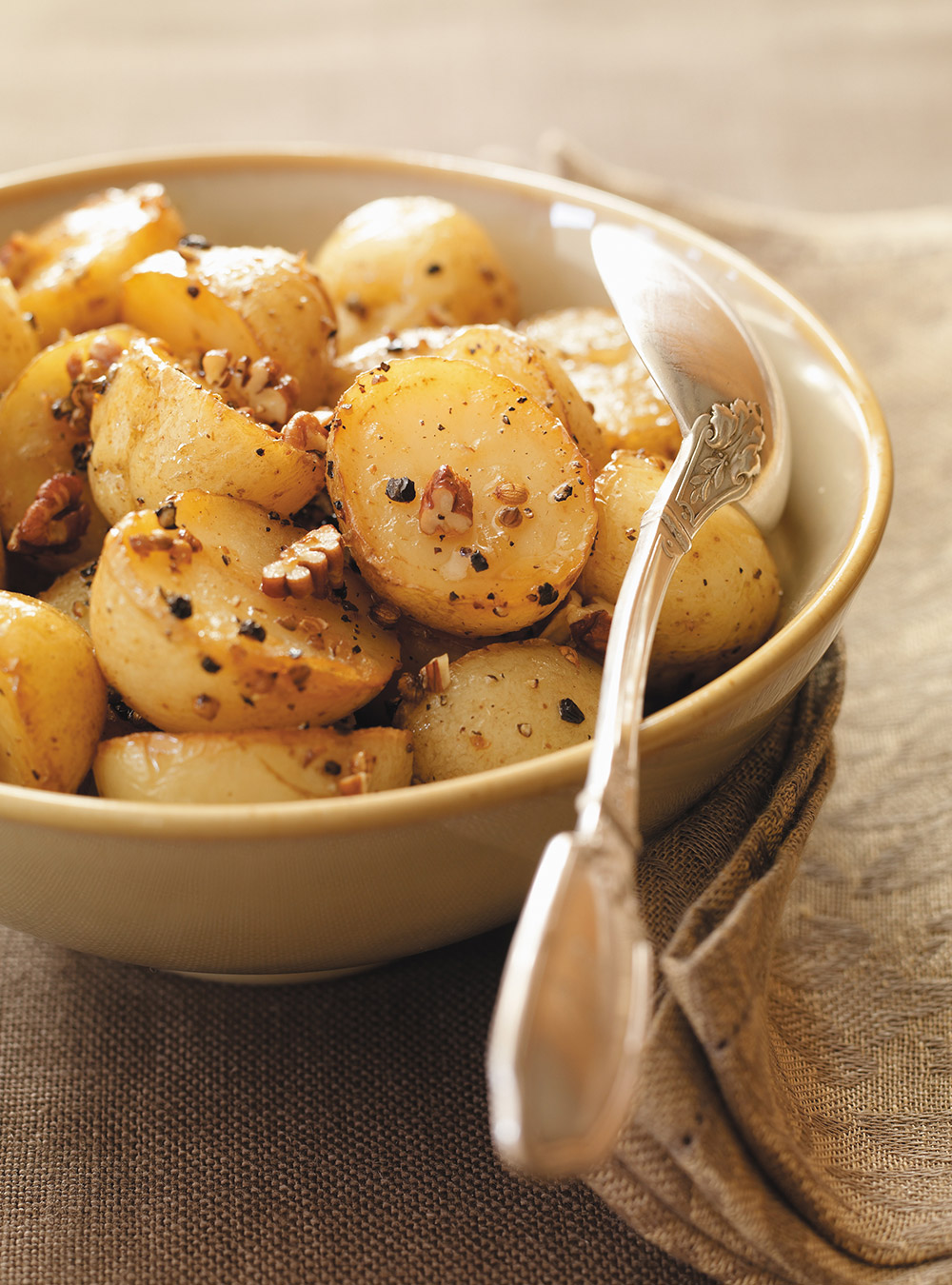 Maple-Roasted Baby Potatoes