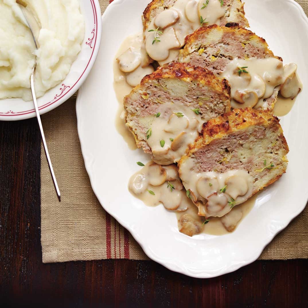 Pain De Viande Blanc Sauce Aux Champignons Ricardo