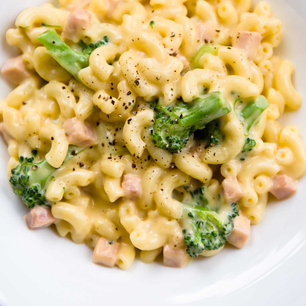 Macaronis au fromage et au brocoli  Ricardo