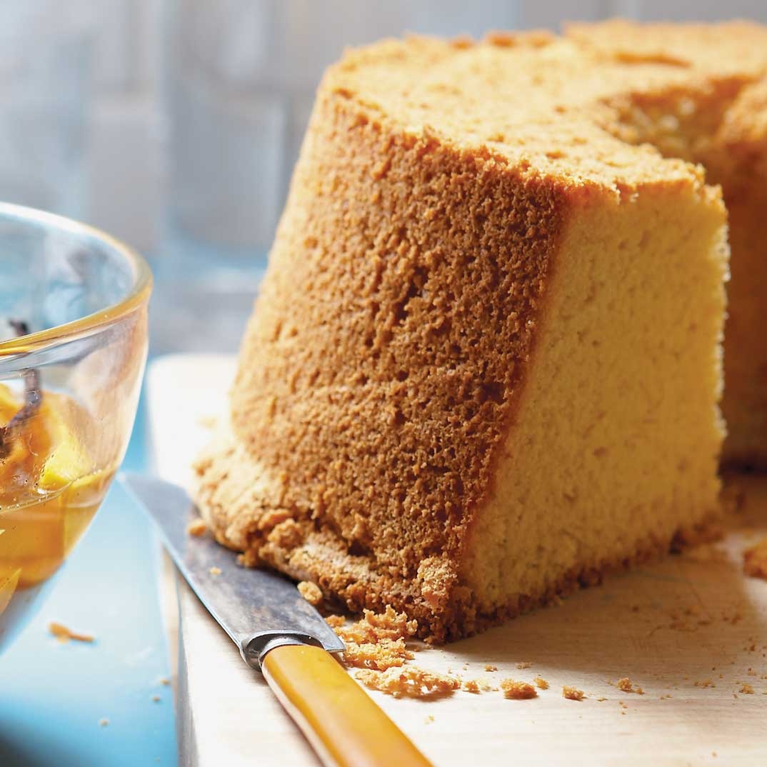 Gâteau Chiffon à La Cassonade Et Salade De Mangues à La Vanille Ricardo 