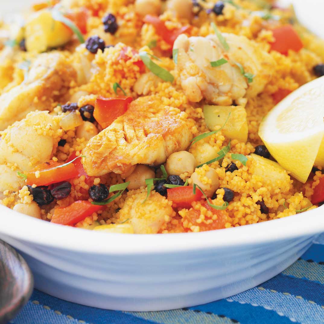 couscous au poisson tunisien recette