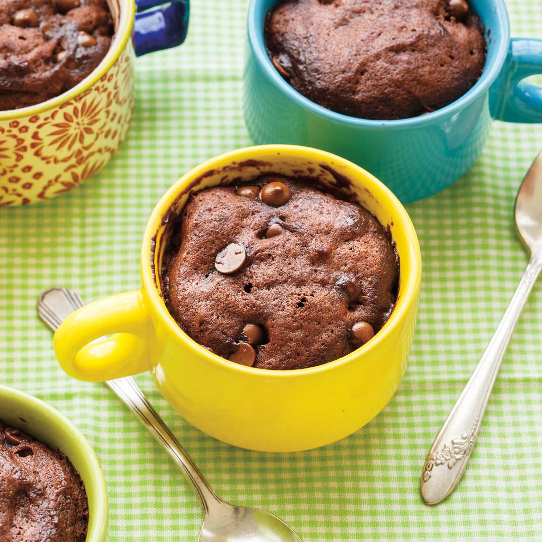 Gâteau Moelleux Au Chocolat Dans Une Tasse