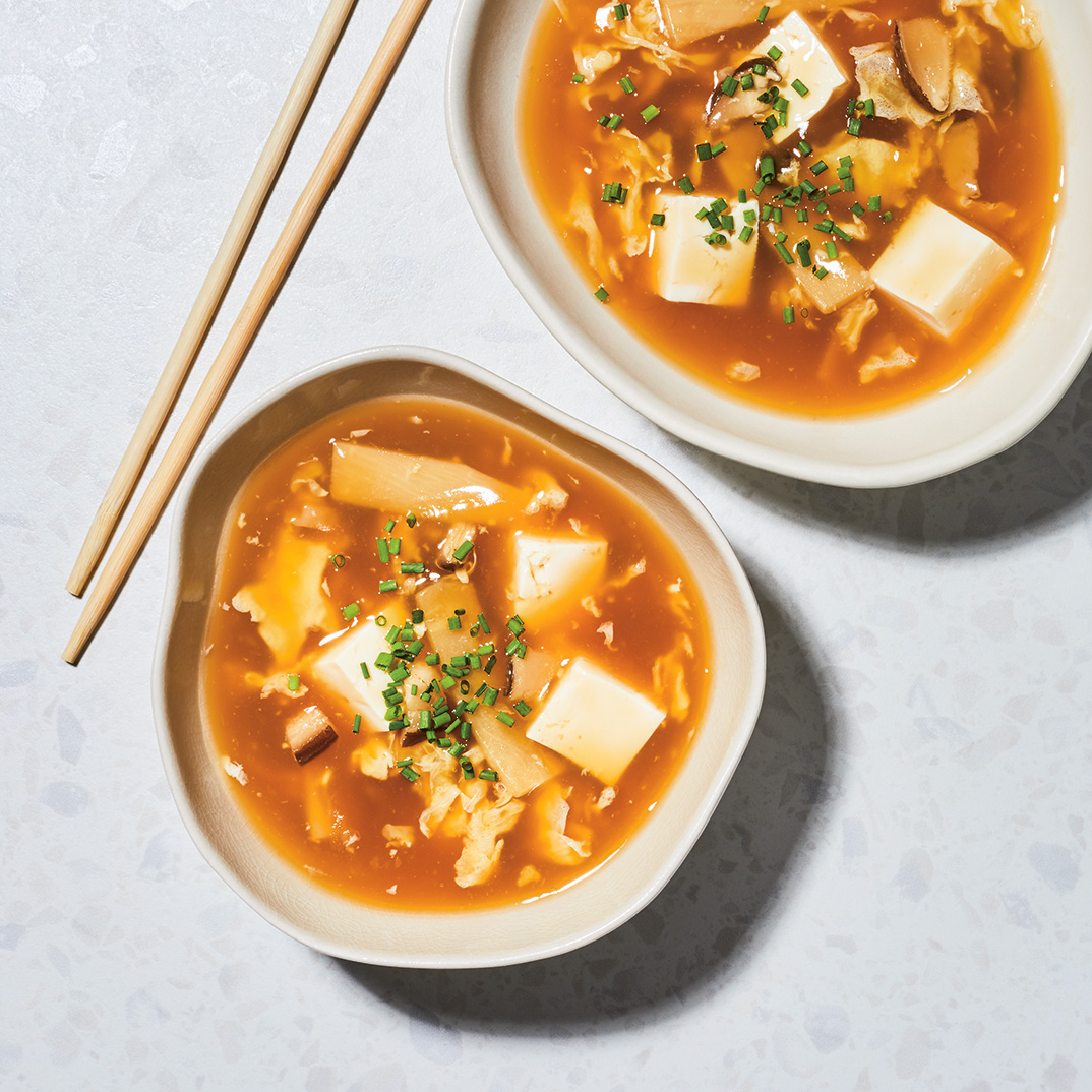 Pressure Cooker Hot and Sour Tofu Soup | RICARDO