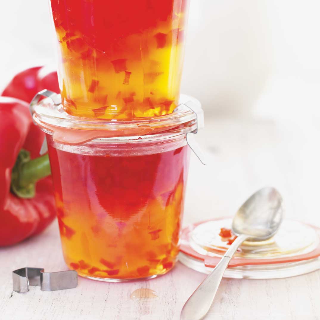 Gelée de poivrons rouges