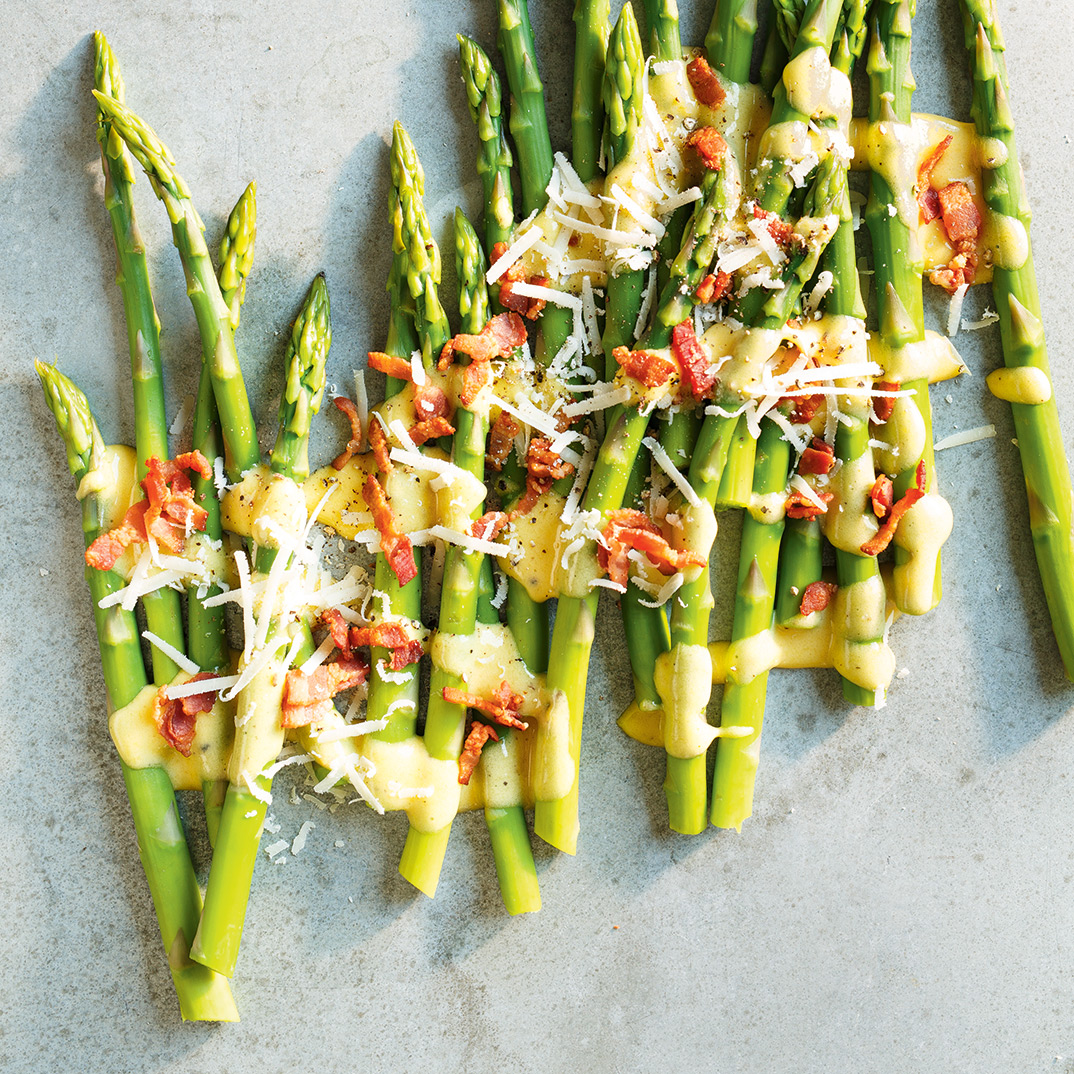 Asperges carbonara RICARDO