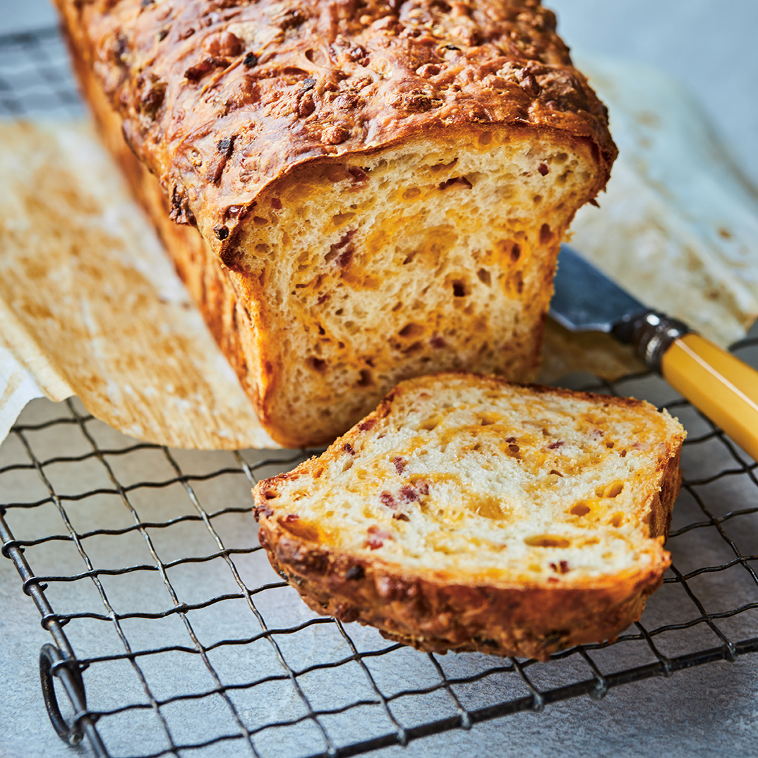 Cheddar Bacon Bread RICARDO