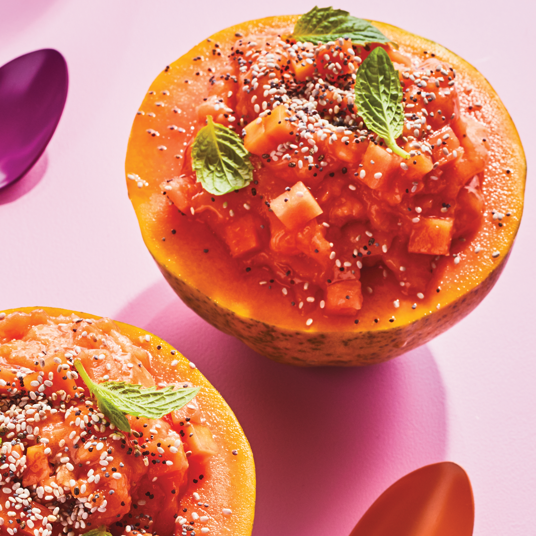 Papaya Sorbet Bowl RICARDO