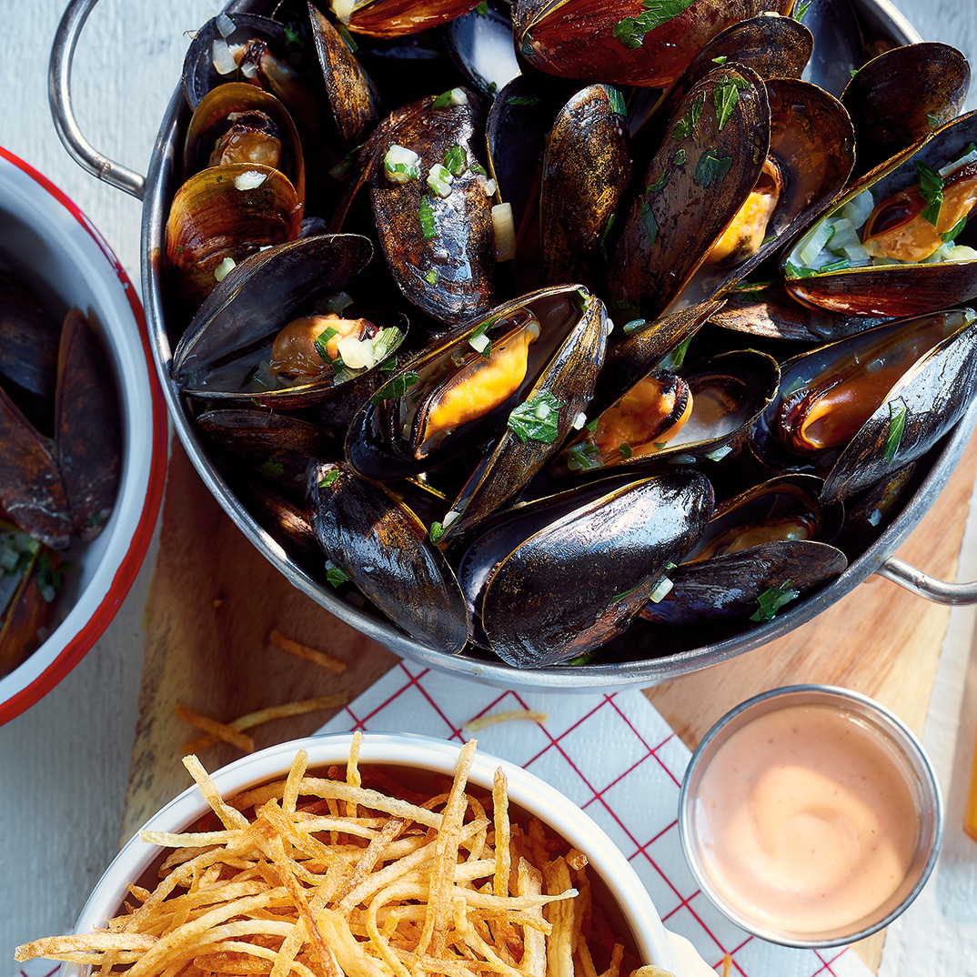 Moules marinière et frites RICARDO