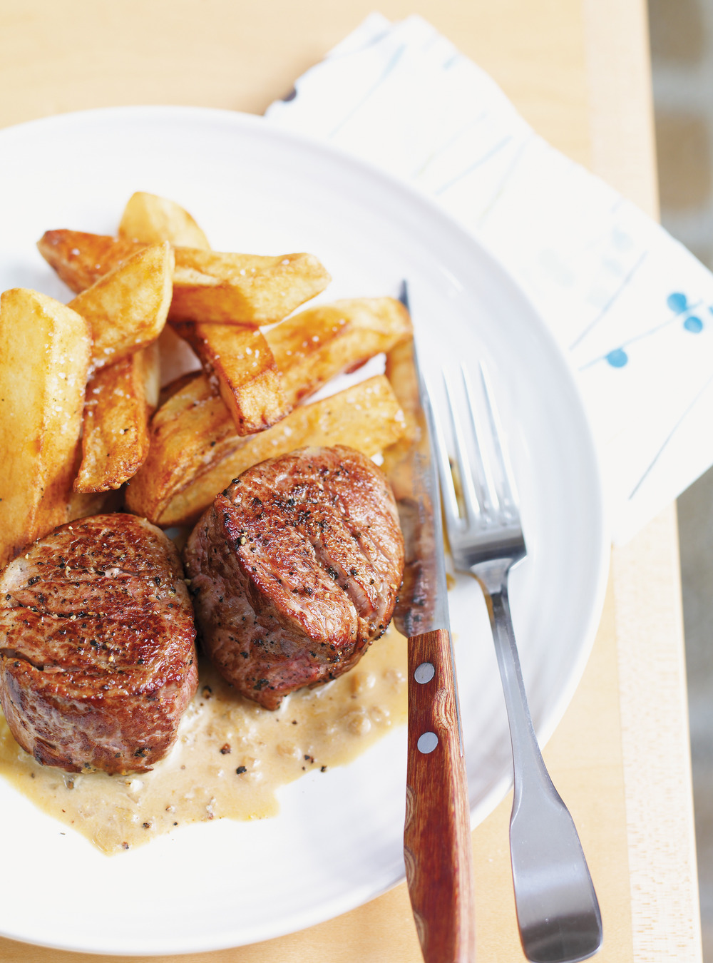 Veal Medallions with Coffee-Cognac Sauce