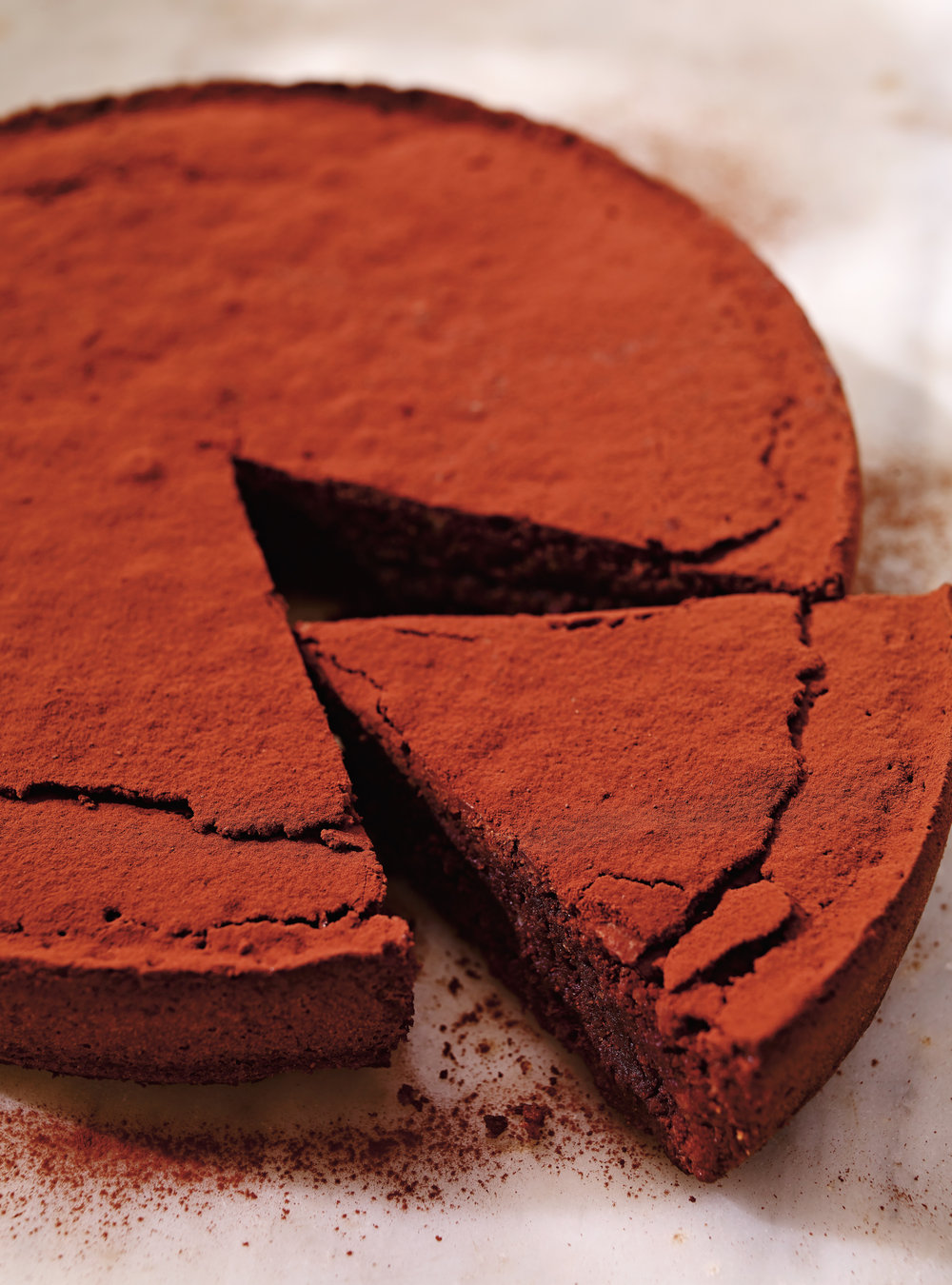 Chocolate and Almond Cake (Torta Caprese)