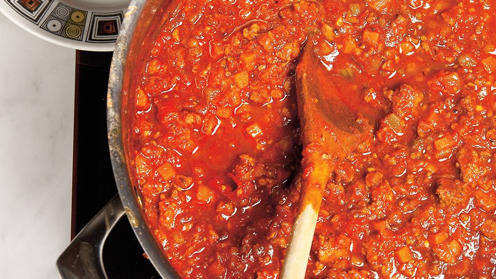 La meilleure recette de sauce à Spaghetti sur Kamado Joe - Station