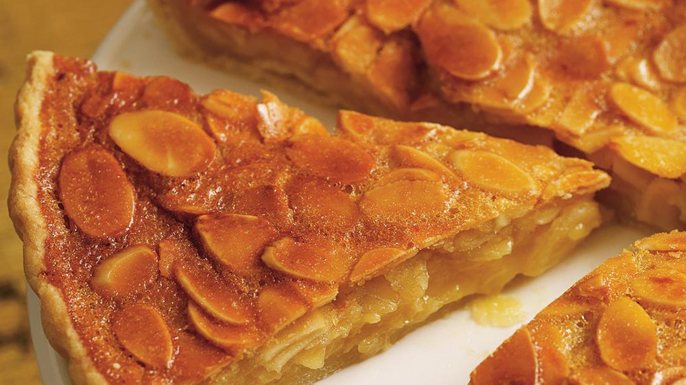 Almond Tart Recipe with Peaches | olivemagazine