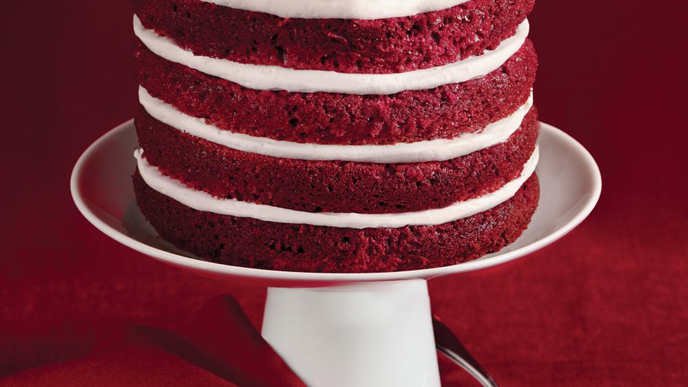 Gâteau Red Velvet, glaçage au fromage à la crème - 5 ingredients