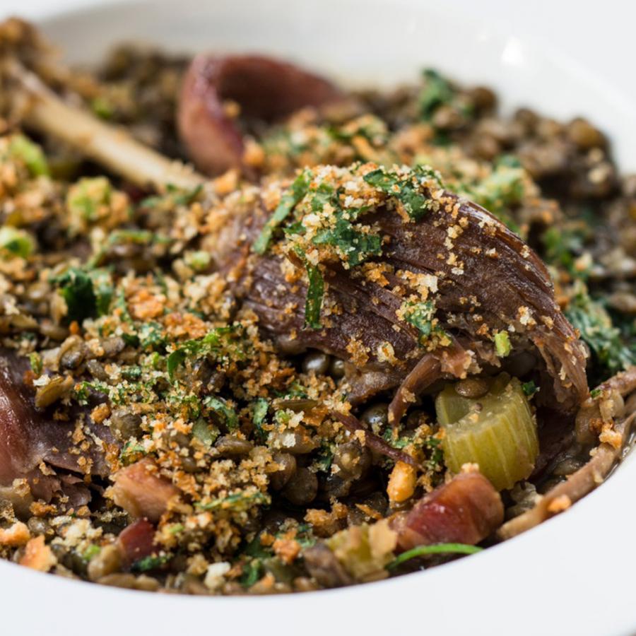 Cassoulet de lentilles