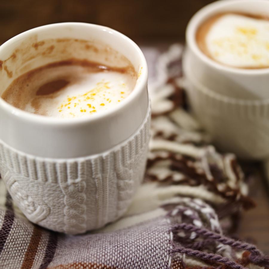 Recette Chocolat chaud à la mousse de lait cannelle