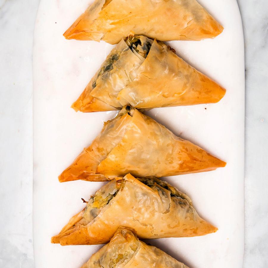 Spanakopita (Chaussons aux épinards)-image