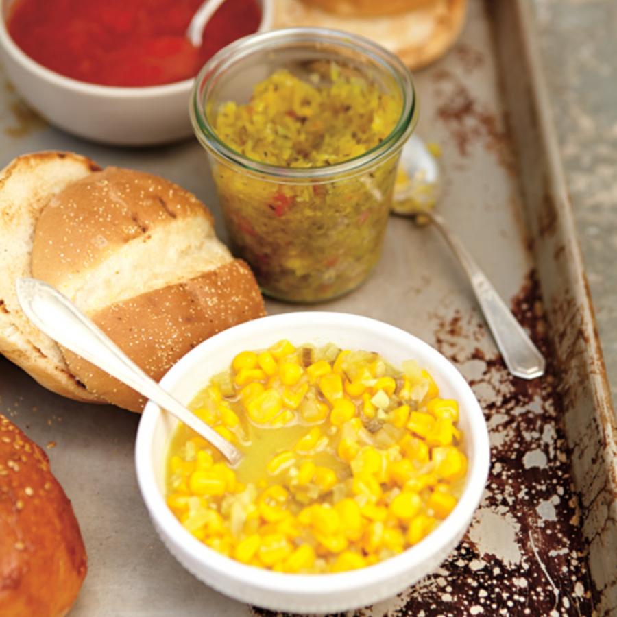 Relish de courgettes vertes-image