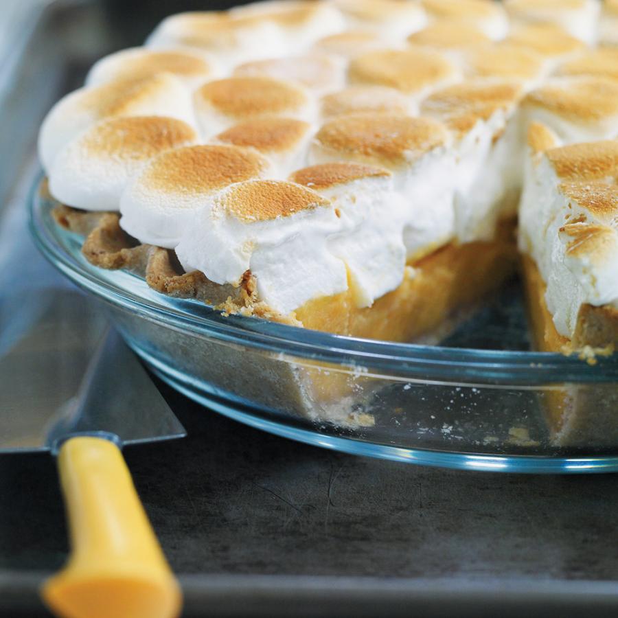 Sweet Potato and Marshmallow Pie-image