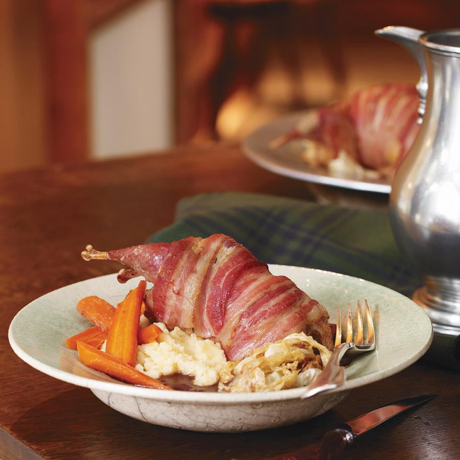 Perdrix à la Rob Roy