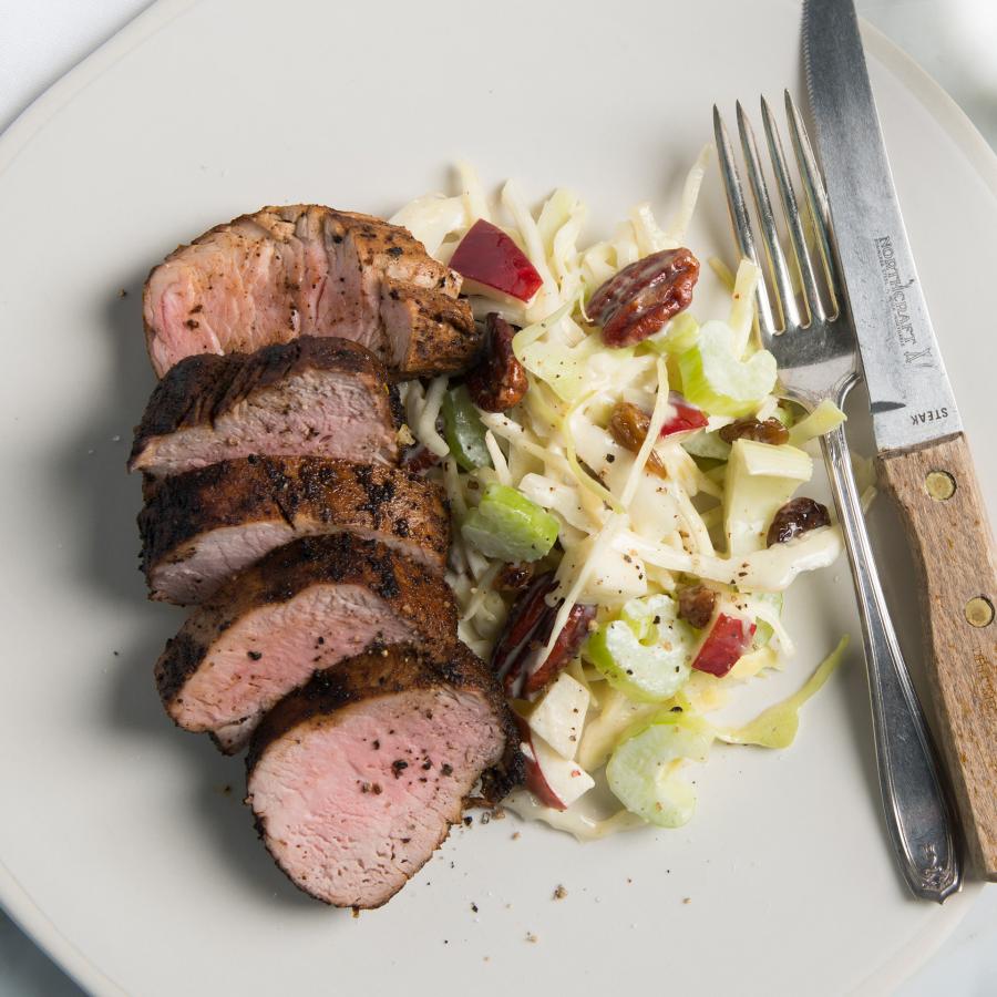 Filets de porc au café