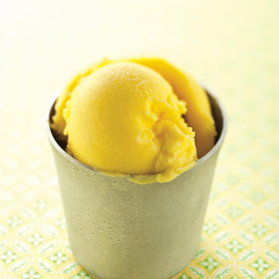 Sorbet à la mangue