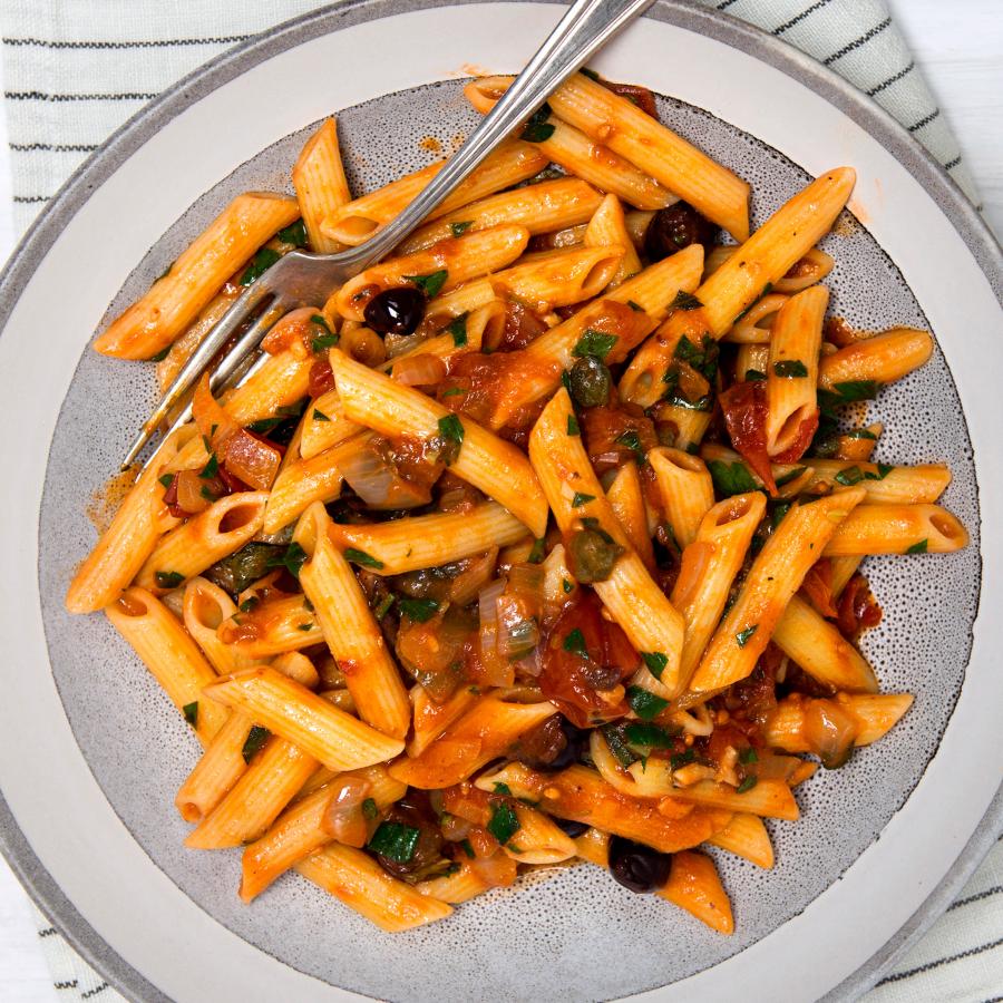 Pâtes à la sauce puttanesca-image