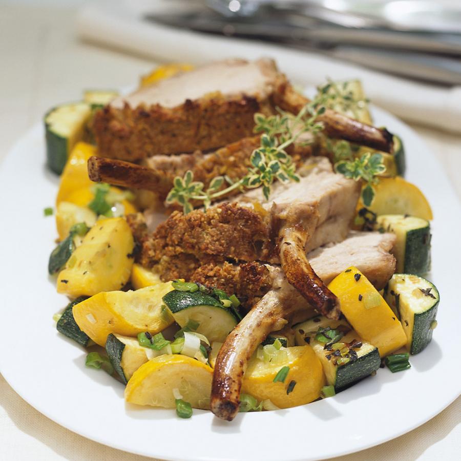Herb-Crusted Pork Loin -image