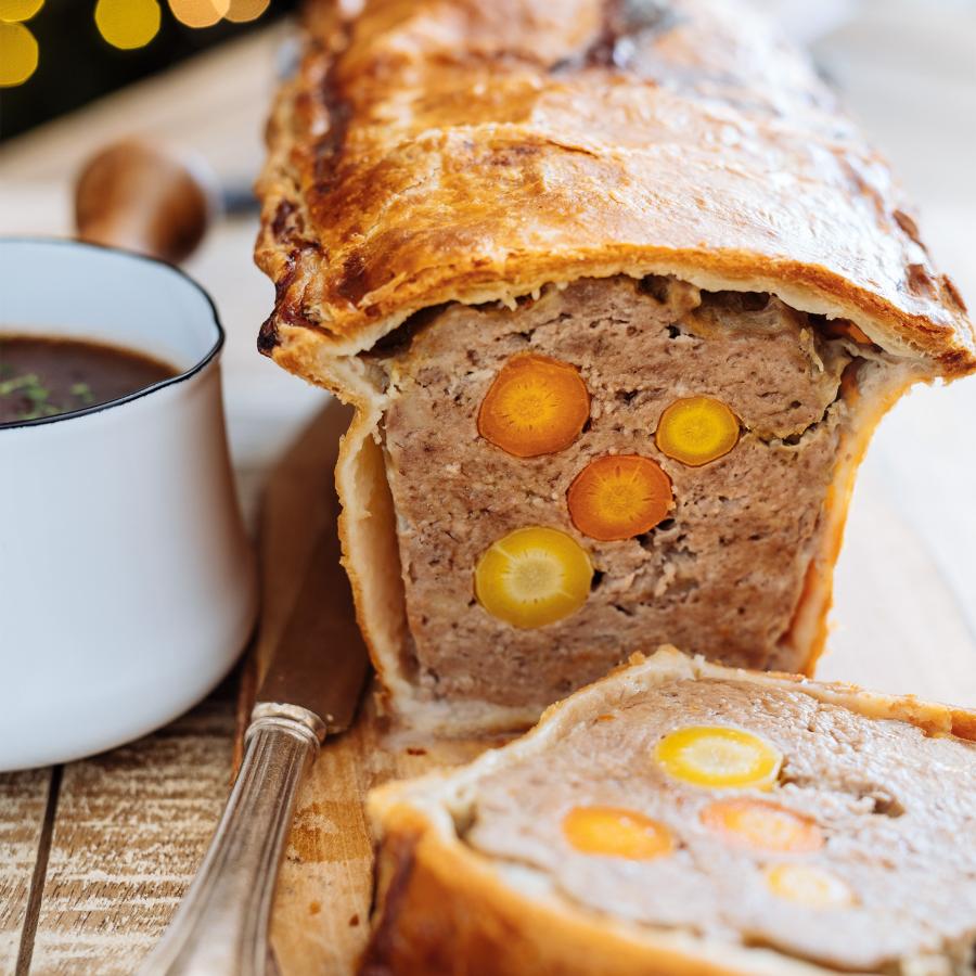 Pain de viande en croûte