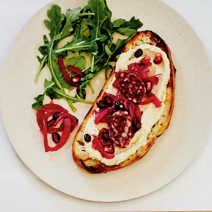 Oignons rouges marinés