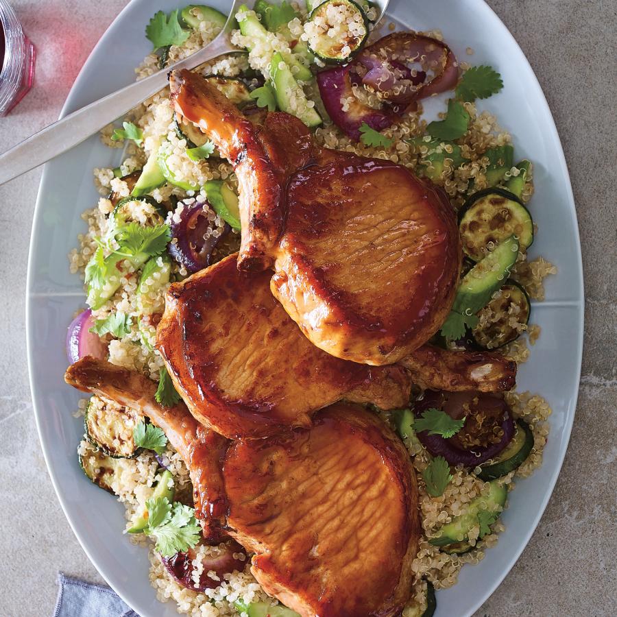 Salade de quinoa à l’asiatique