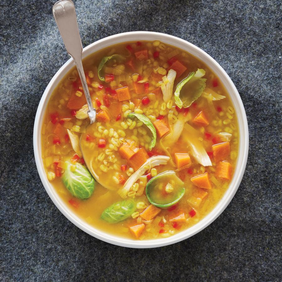 Soupe minestrone à congeler - 5 ingredients 15 minutes