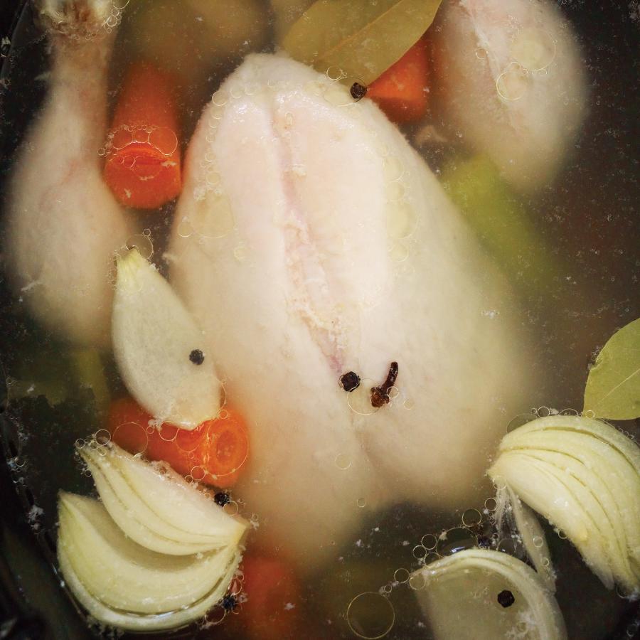 Bouillon de volaille (à l'autocuiseur, Cookeo, Cosori ou Instant Pot) –  Dans ma p'tite cuisine rose