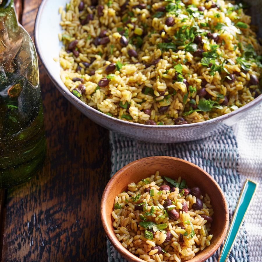 Riz aux haricots noirs-image