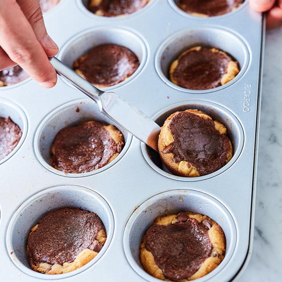 Biscuits-brownies (brookies)
