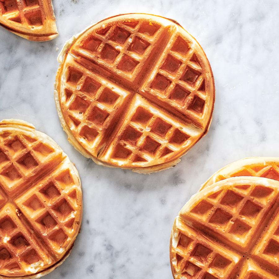 Gaufres aux blancs d’oeufs