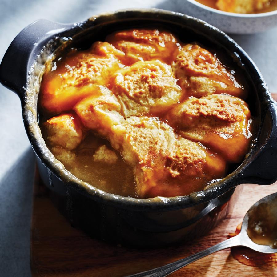 Pouding chômeur à l’érable moins sucré