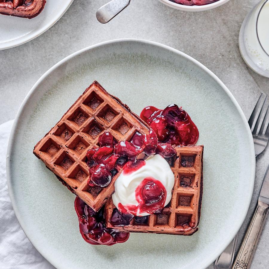 Garniture aux cerises