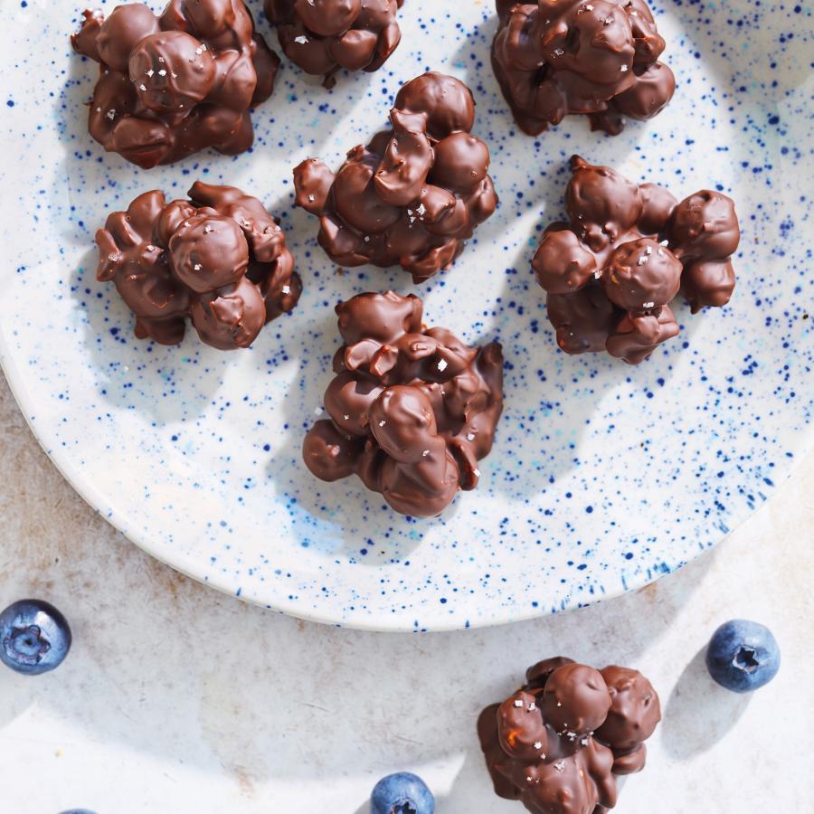 Rochers aux bleuets et aux noisettes