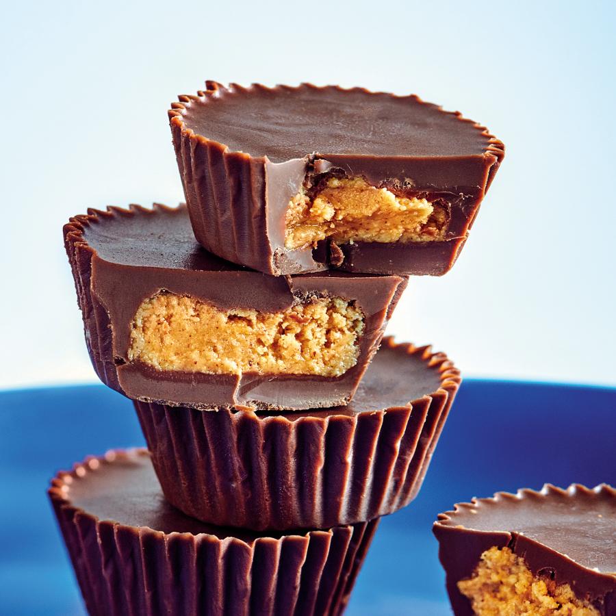 Magazine De La Santé Recettes Chocolat Coupes au chocolat et au beurre d'arachide (de type ReeseMD) | RICARDO