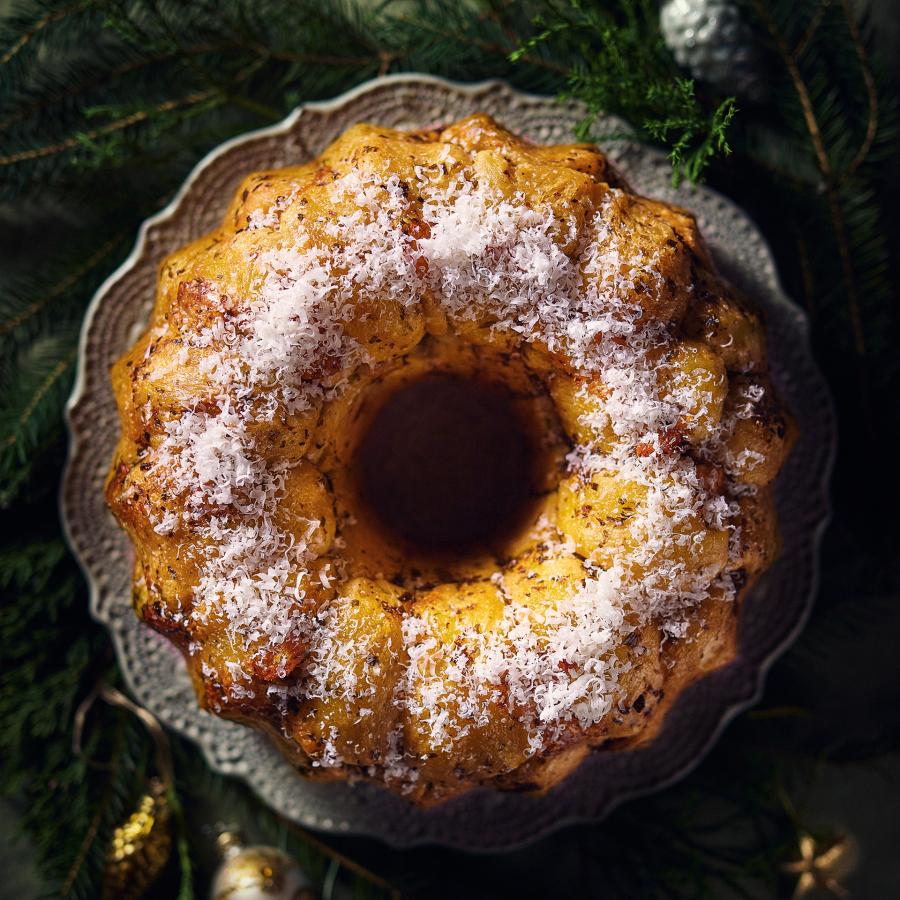 Monkey bread aux herbes et au fromage