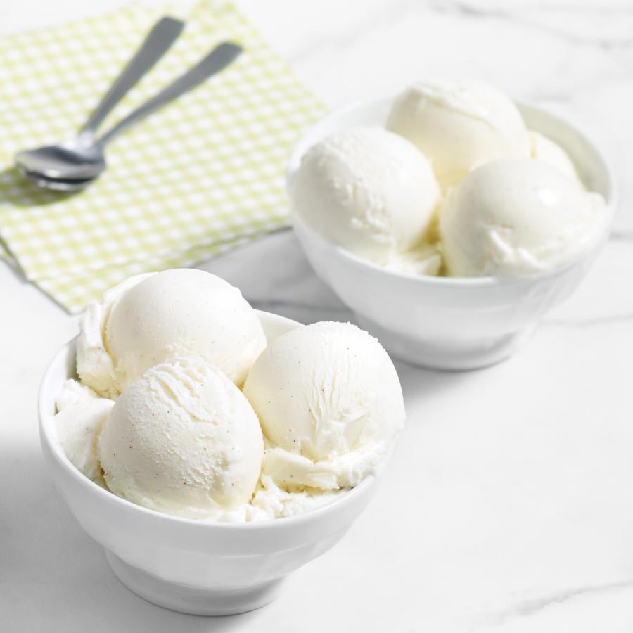 Yogourt glacé à la vanille