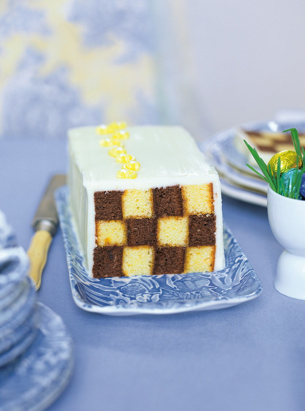 Checkerboard Cake Recipe