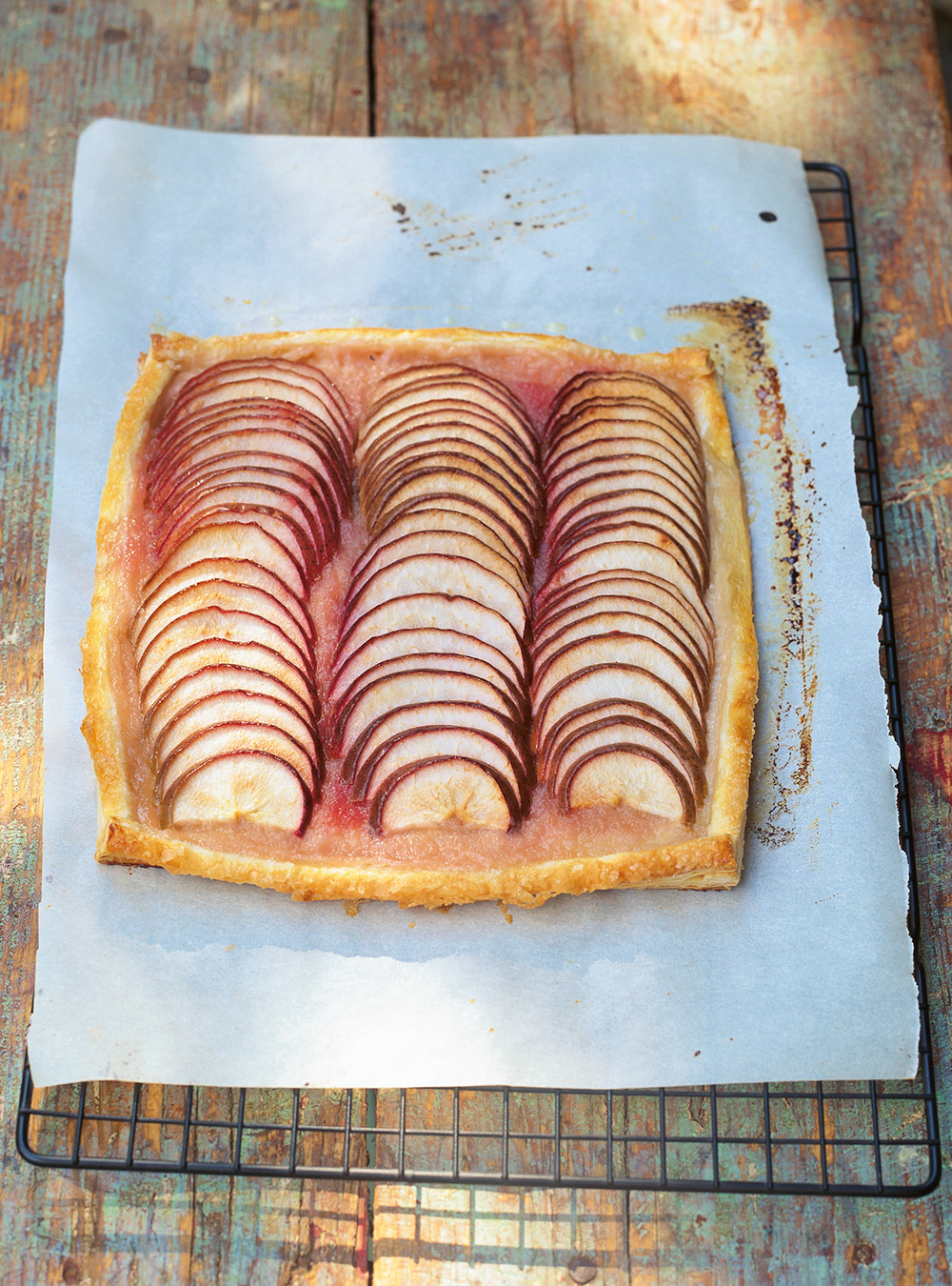 Apple and Pear Puff Pastry Tart
